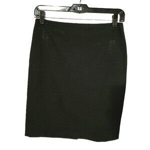 Banana Republic Women’s Black Pencil Suiting Skirt Size 0 Excellent